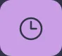 The button to mark a task as waiting, with a clock icon